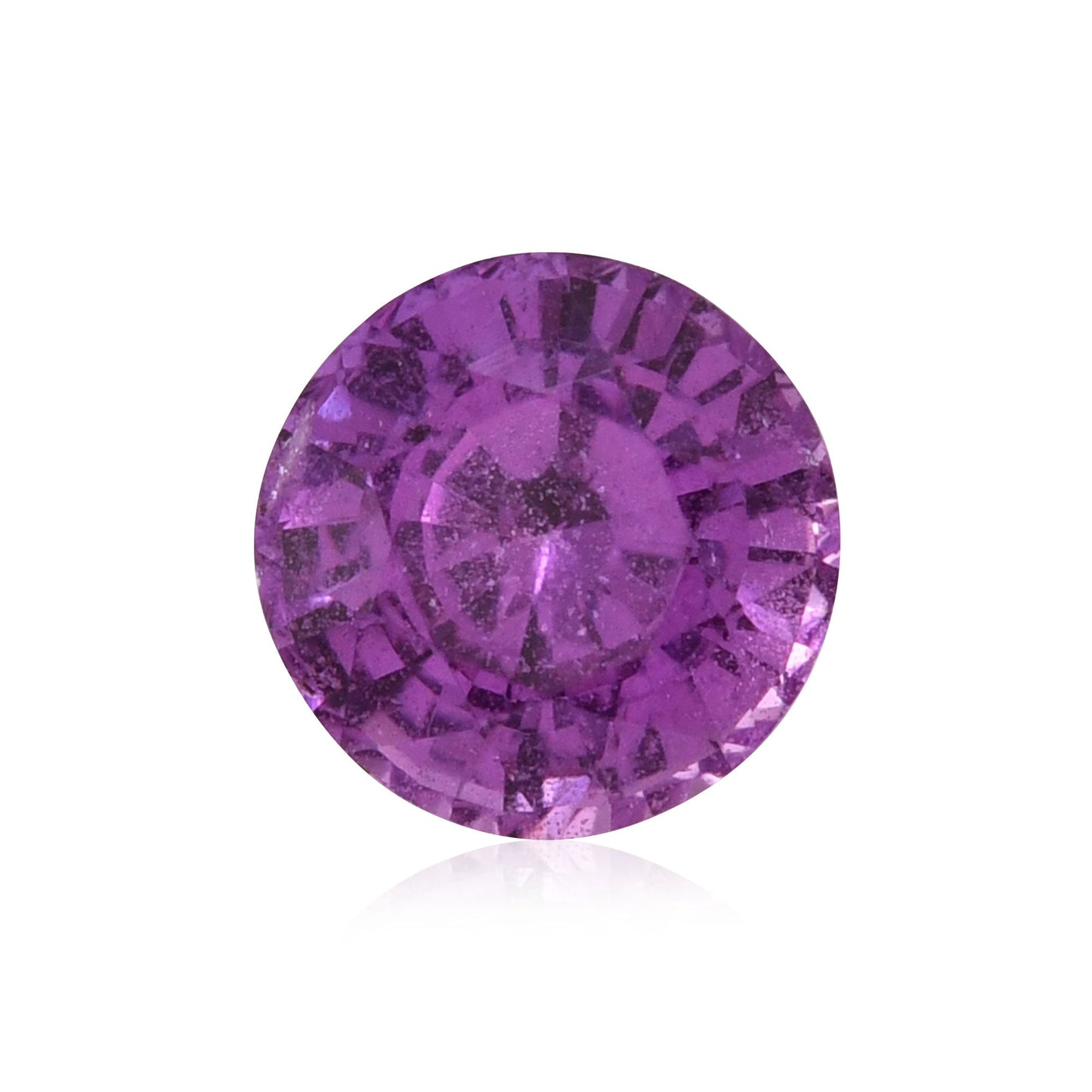 1,05 Karat rosa runder Saphir