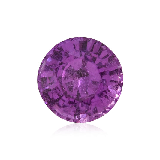 1,05 Karat rosa runder Saphir
