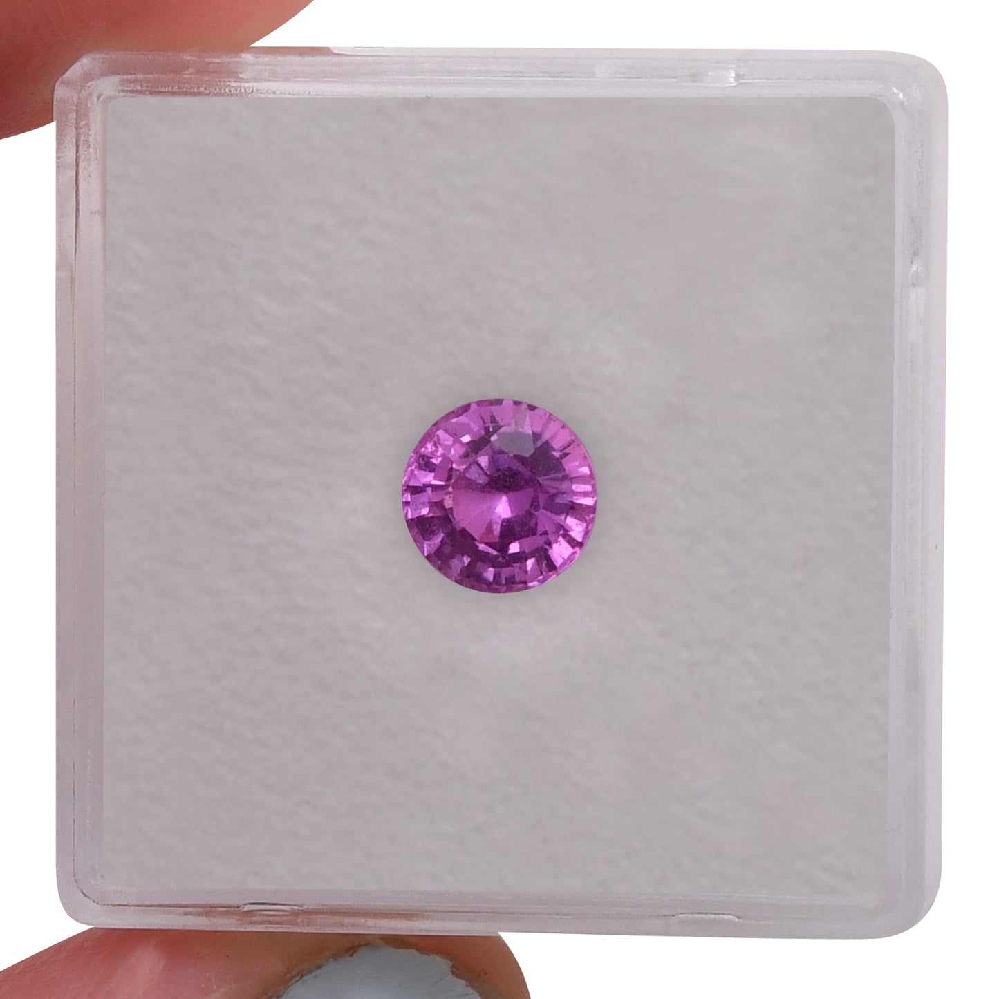 1.25 Carat Pink MADAGASCAR Round Sapphire GIA