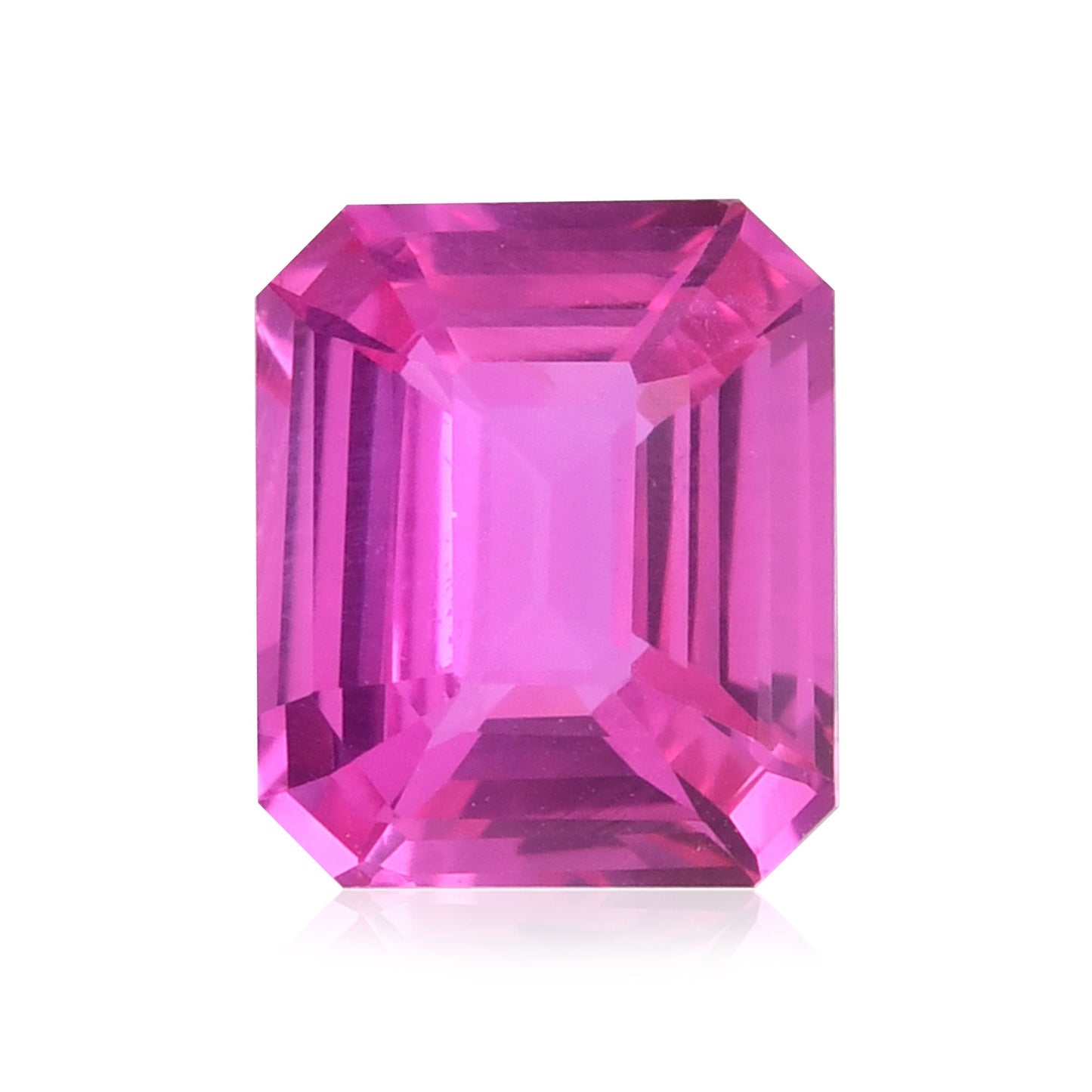 2,02 Karat rosa Smaragd-Saphir GIA