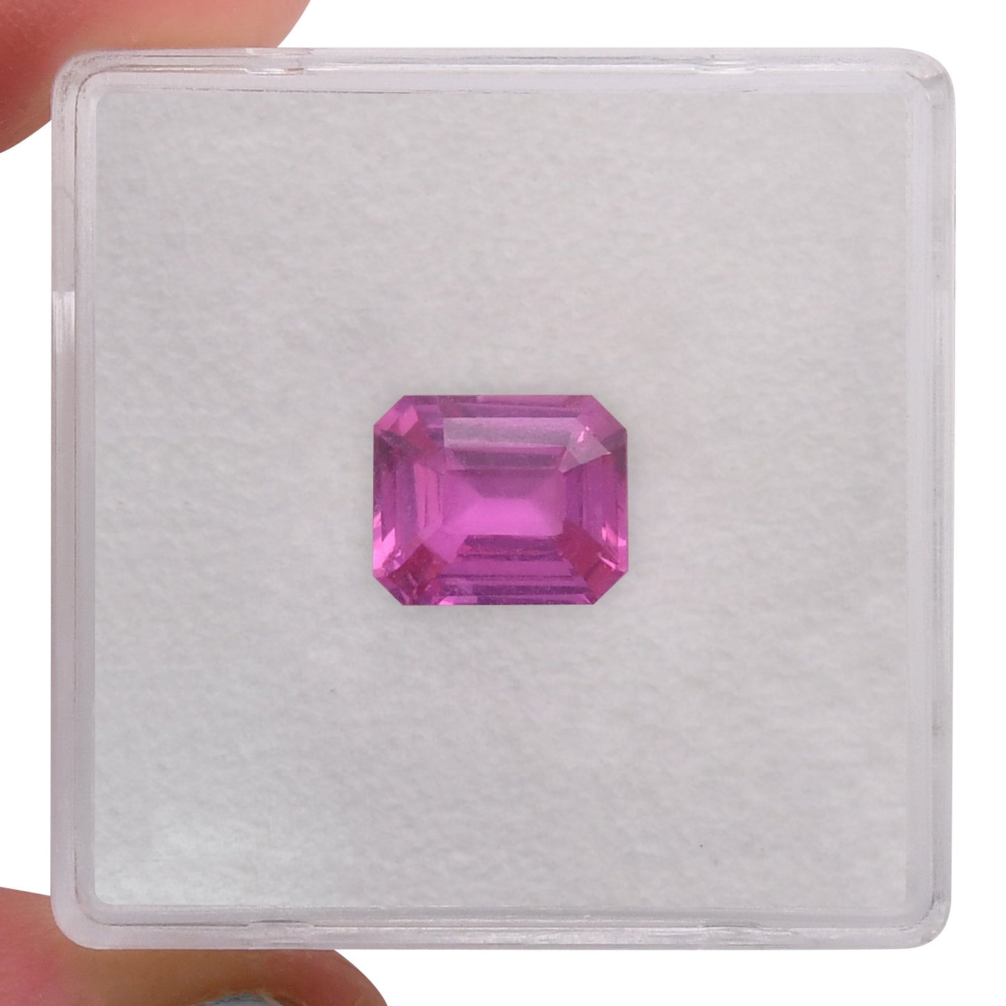 2,02 Karat rosa Smaragd-Saphir GIA
