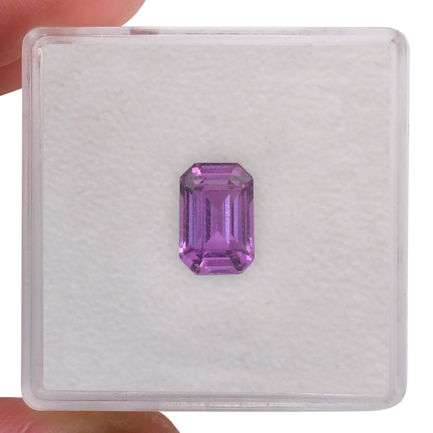 1,80 Karat rosa Smaragd-Saphir, GIA-zertifiziert, ohne Hitzeeinwirkung