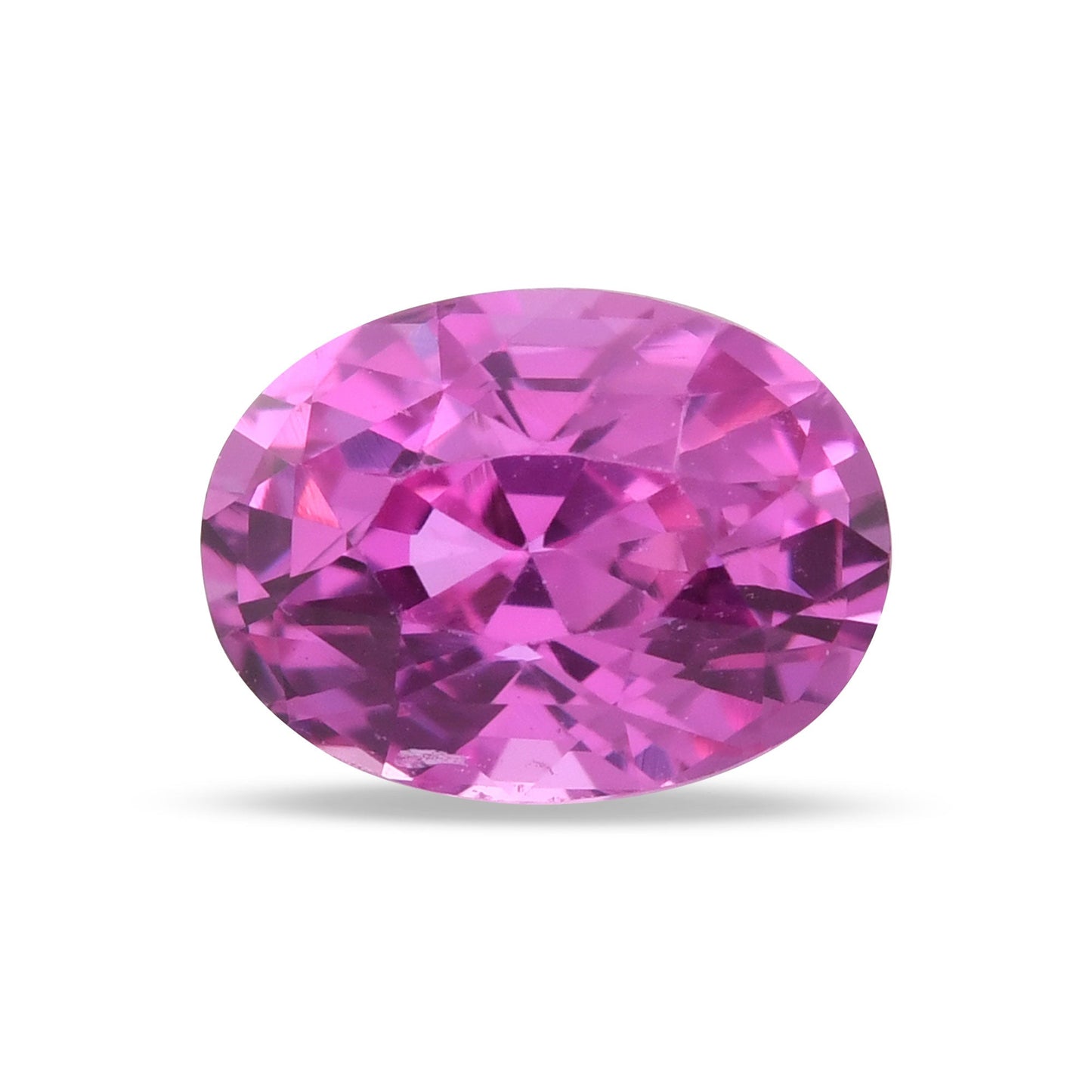 1.59 Carat Pink  Oval Sapphire