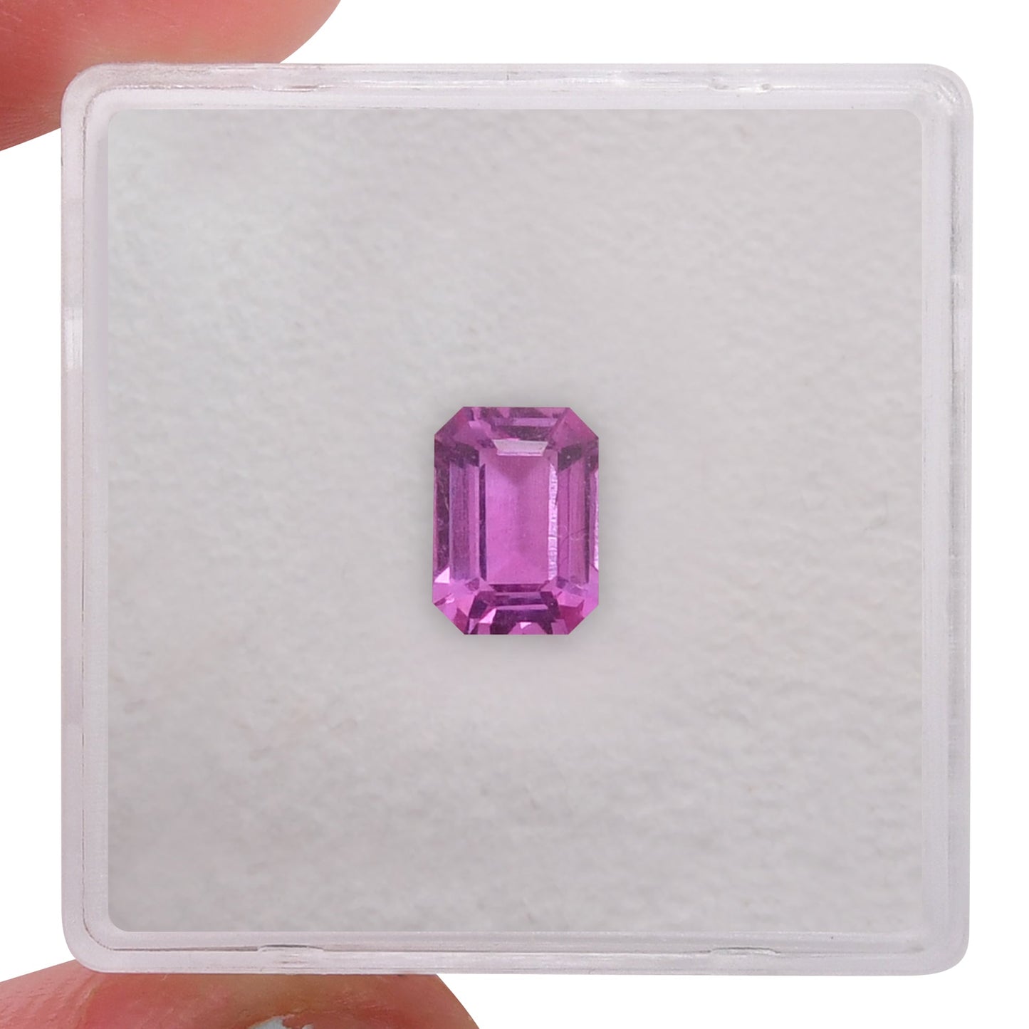 1,19 Karat rosa Smaragd-Saphir