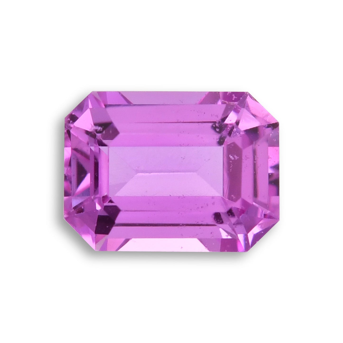0.97 Carat Pink  Emerald Sapphire