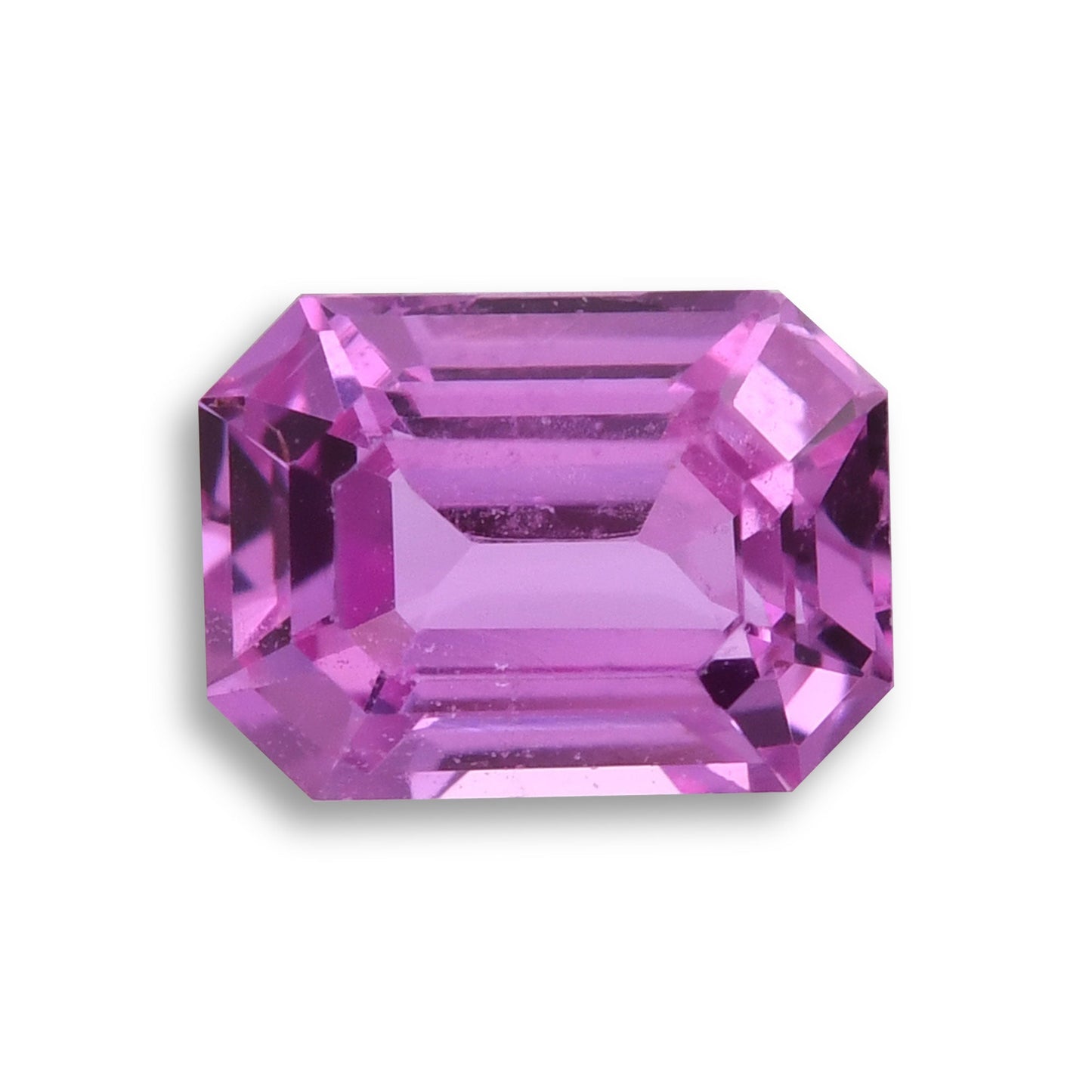 1,06 Karat rosa Smaragd-Saphir