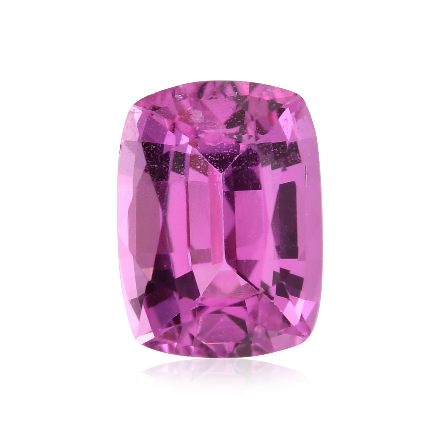 1,15 Karat rosa Kissen-Saphir