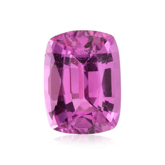 1,15 Karat rosa Kissen-Saphir