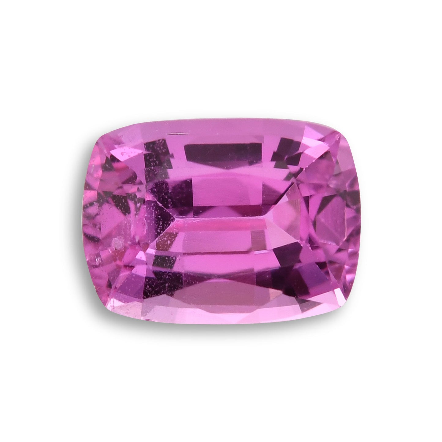 1,15 Karat rosa Kissen-Saphir