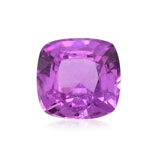 1,39 Karat rosa Kissen-Saphir