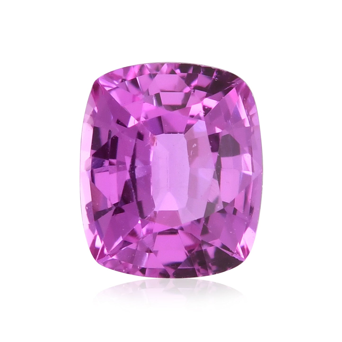 1,32 Karat rosa Kissen-Saphir