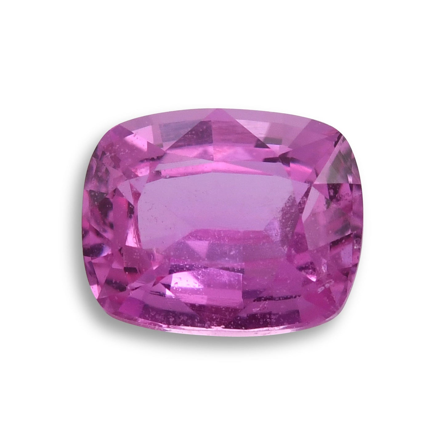 1.44 Carat Pink  Cushion Sapphire