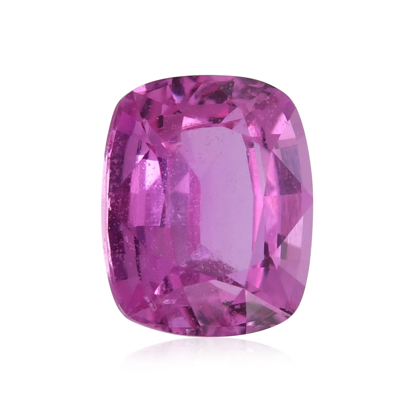 1.44 Carat Pink  Cushion Sapphire