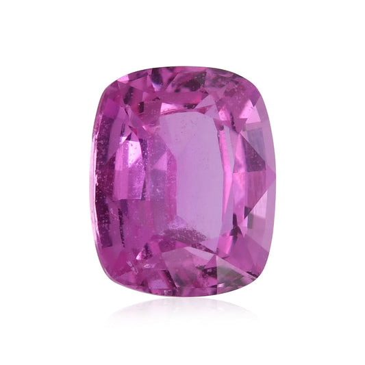 1,44 Karat rosa Kissen-Saphir