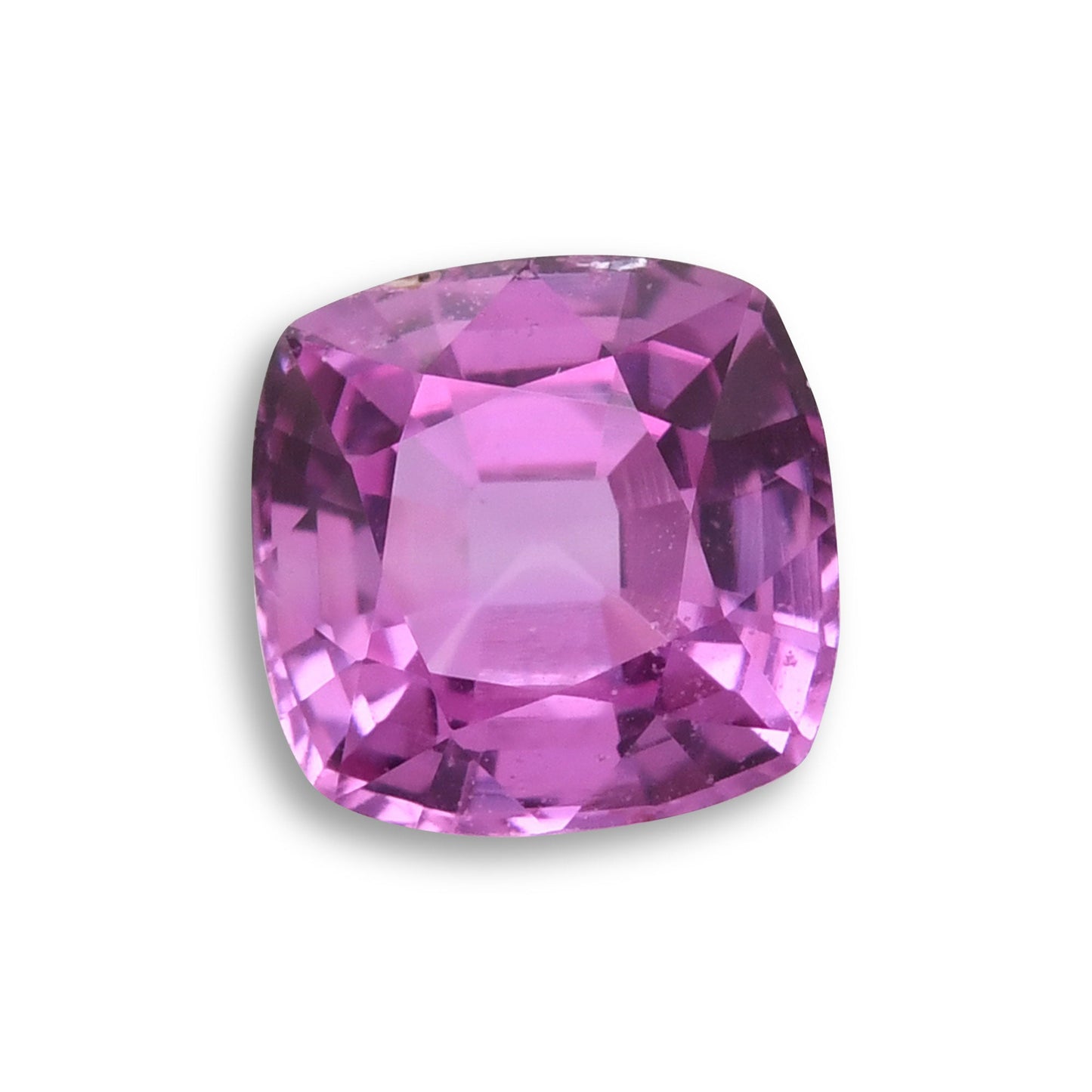 1,30 Karat rosa Kissen-Saphir
