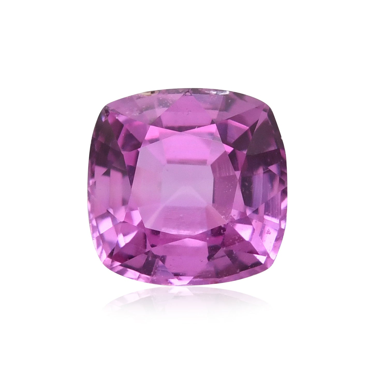 1,30 Karat rosa Kissen-Saphir