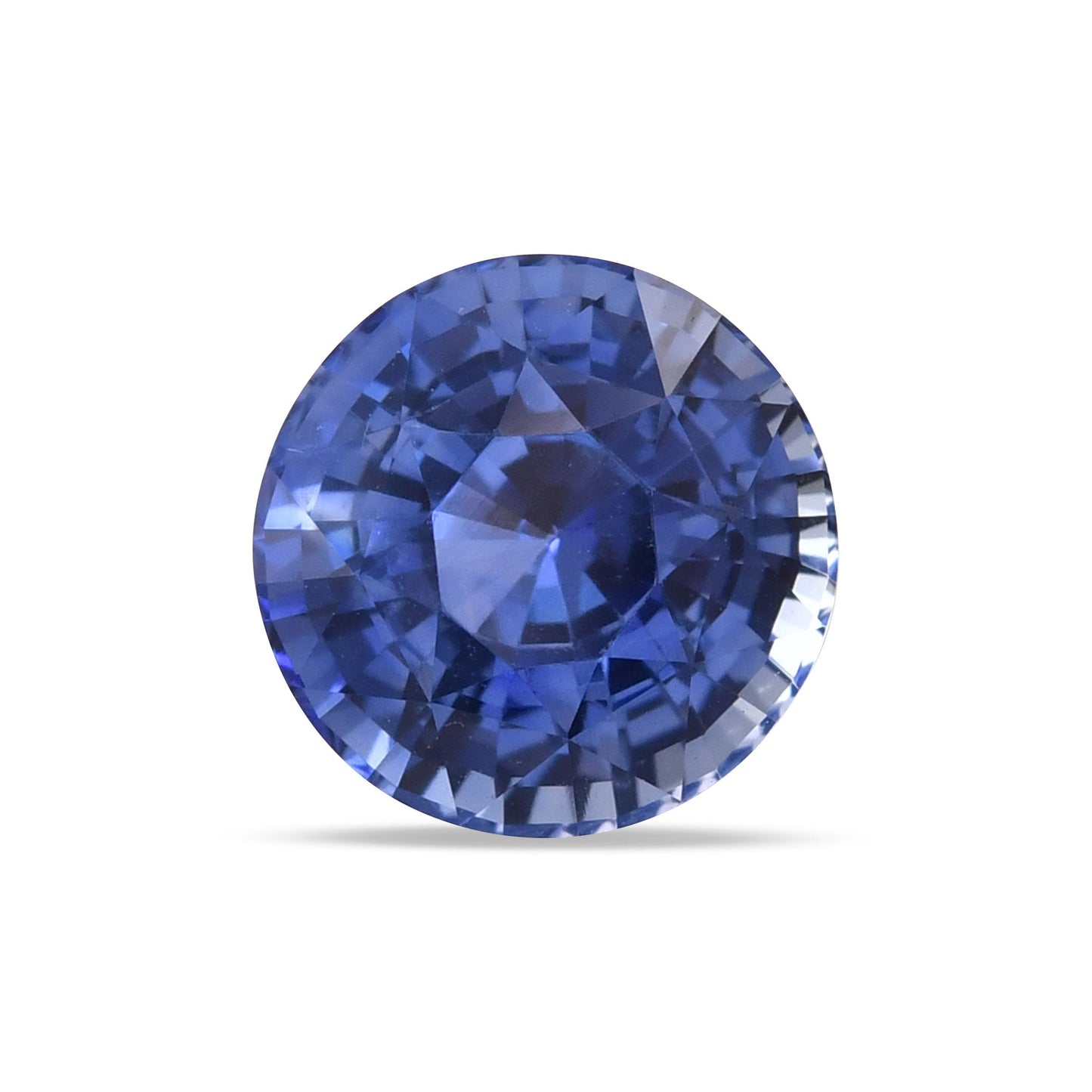 4.03 Carat Blue SRI LANKAN Round Sapphire CD