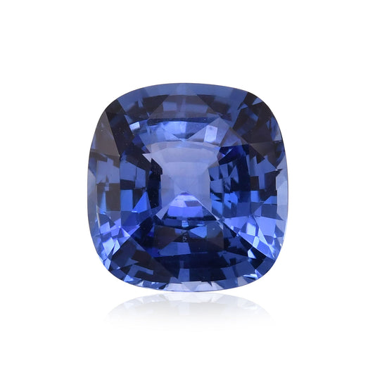 8,12 Karat blauer sri-lankischer Kissen-Saphir CD