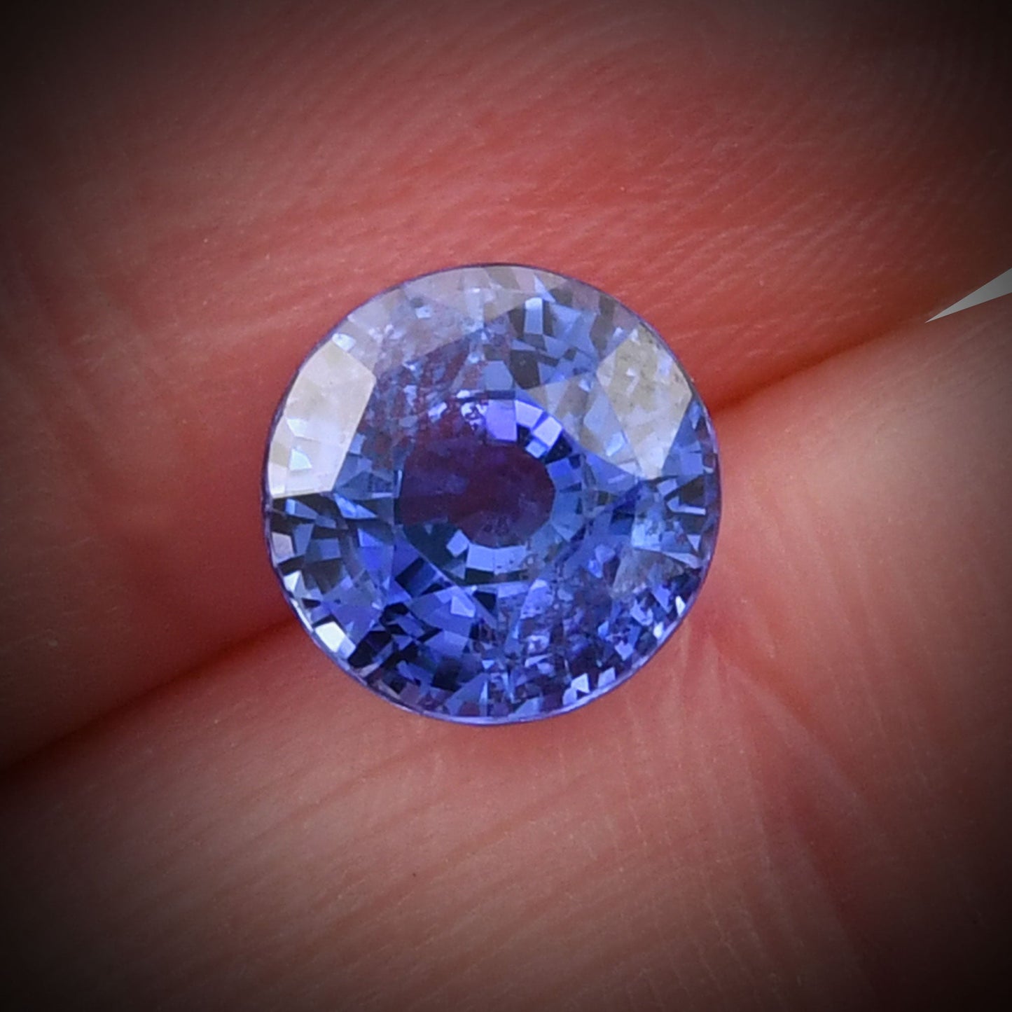3.61 Carat Blue SRI LANKAN Round Sapphire CD