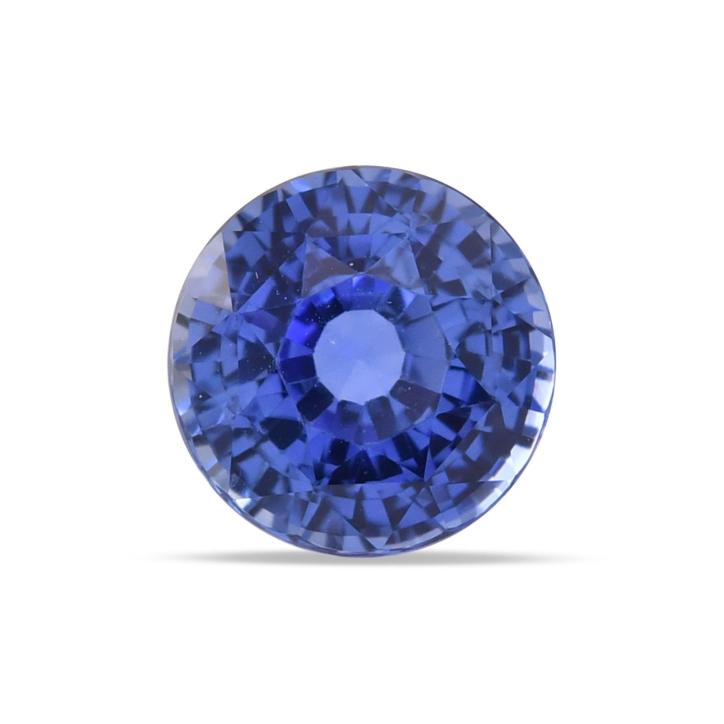 3.61 Carat Blue SRI LANKAN Round Sapphire CD