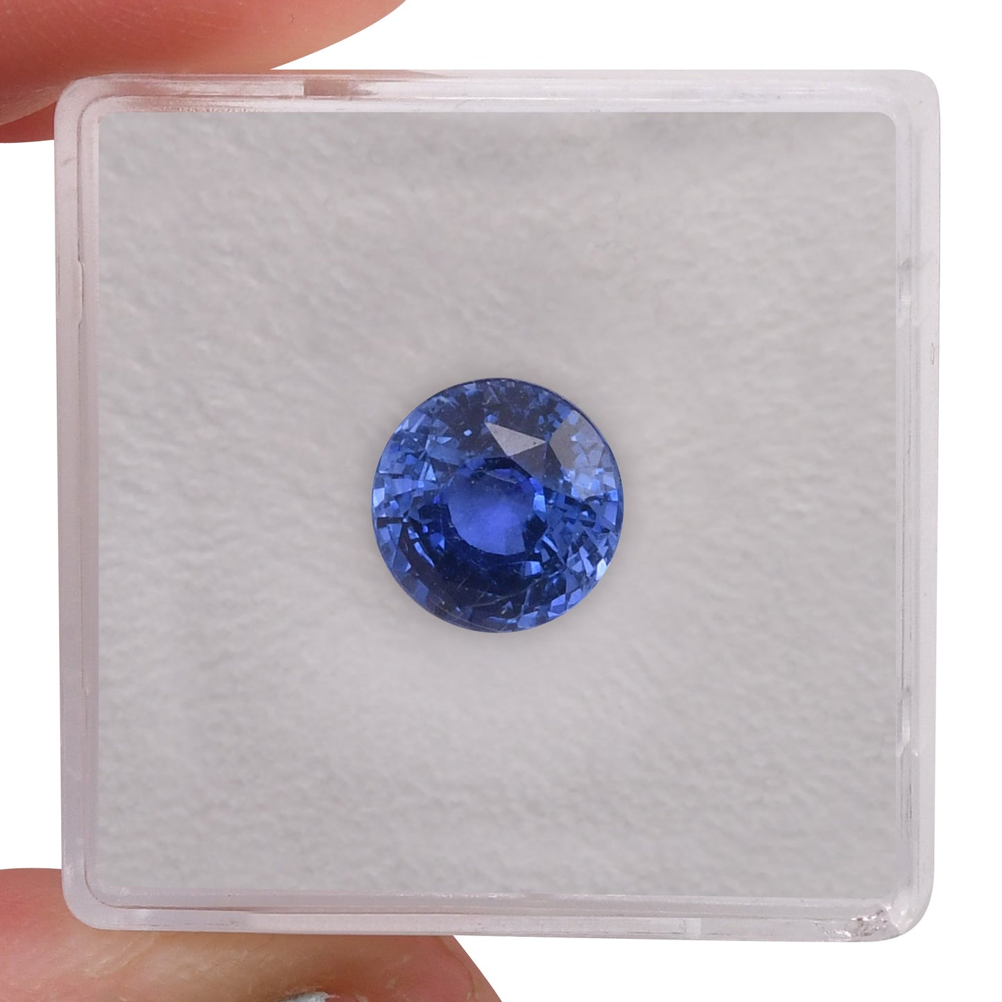 3.61 Carat Blue SRI LANKAN Round Sapphire CD
