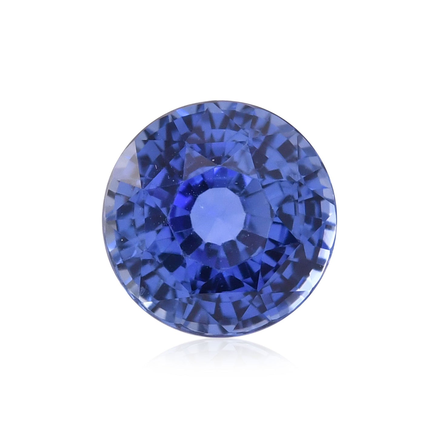 3.61 Carat Blue SRI LANKAN Round Sapphire CD
