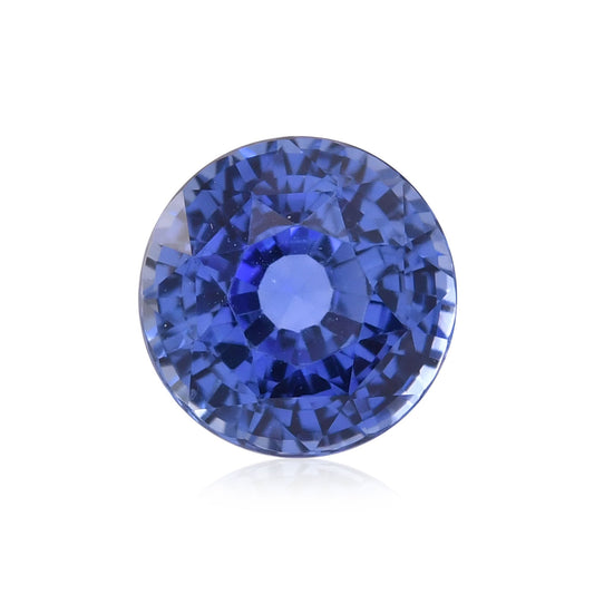 3,61 Karat blauer runder Saphir aus Sri Lanka (CD)