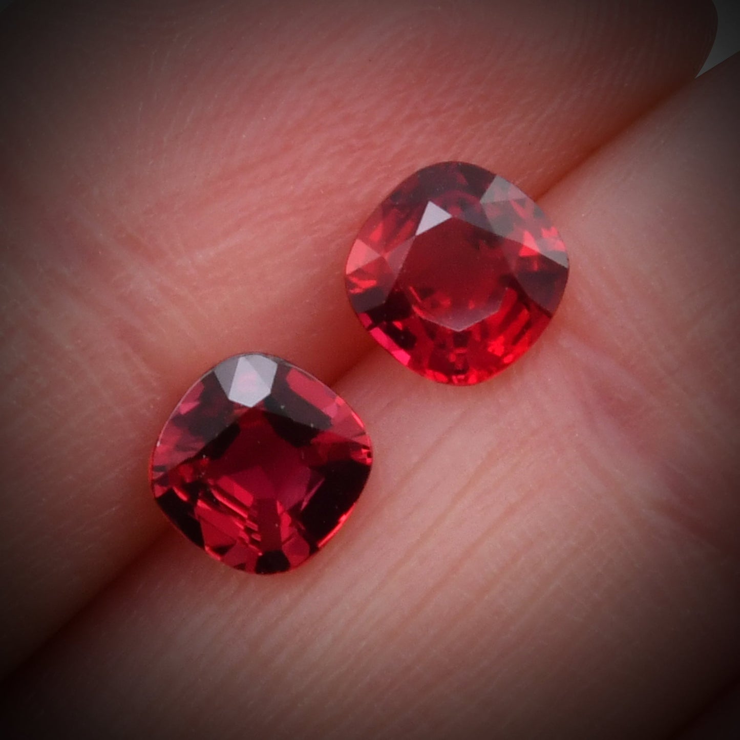 2.03 Carat Red MOZAMBICAN Cushion Ruby CD