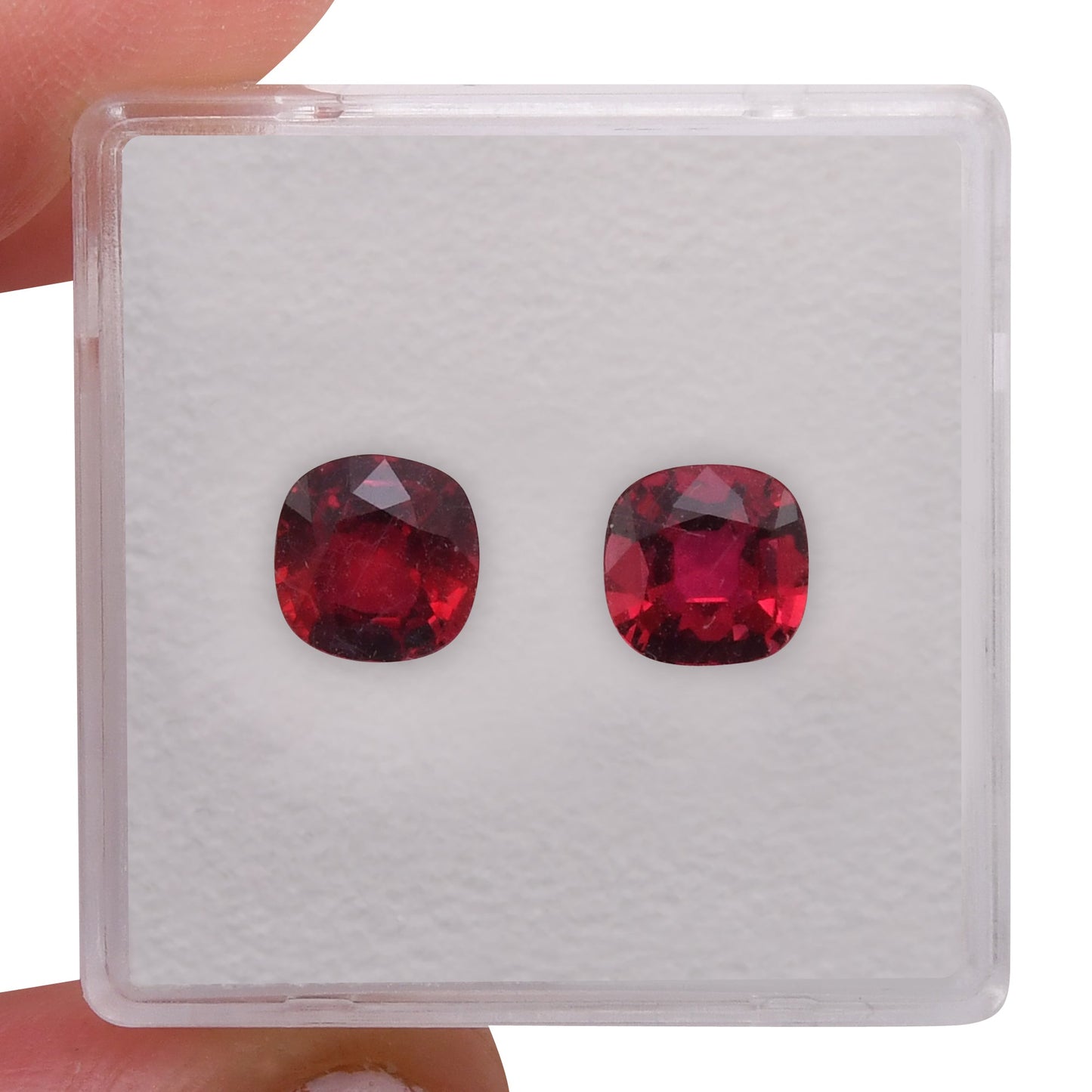 2.03 Carat Red MOZAMBICAN Cushion Ruby CD