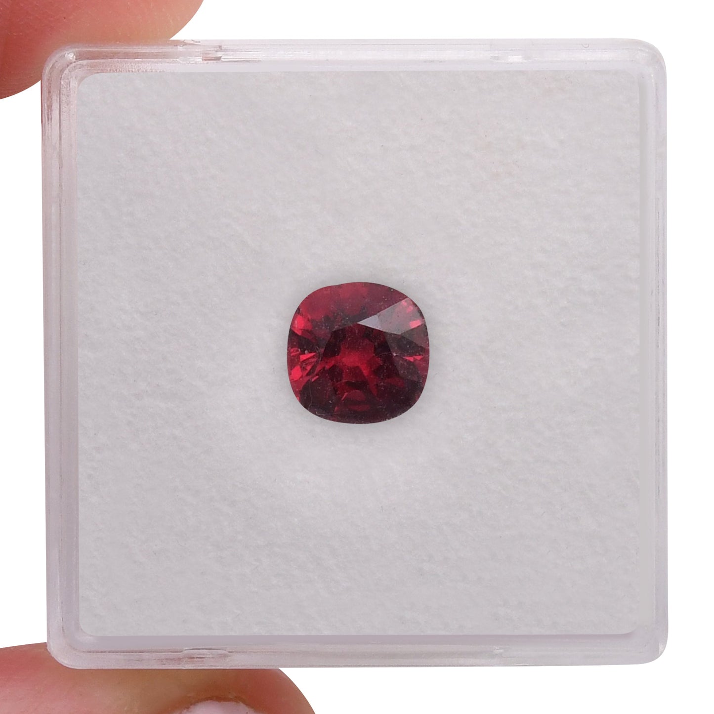 1.42 Carat Red MOZAMBIQUE Cushion Ruby CD