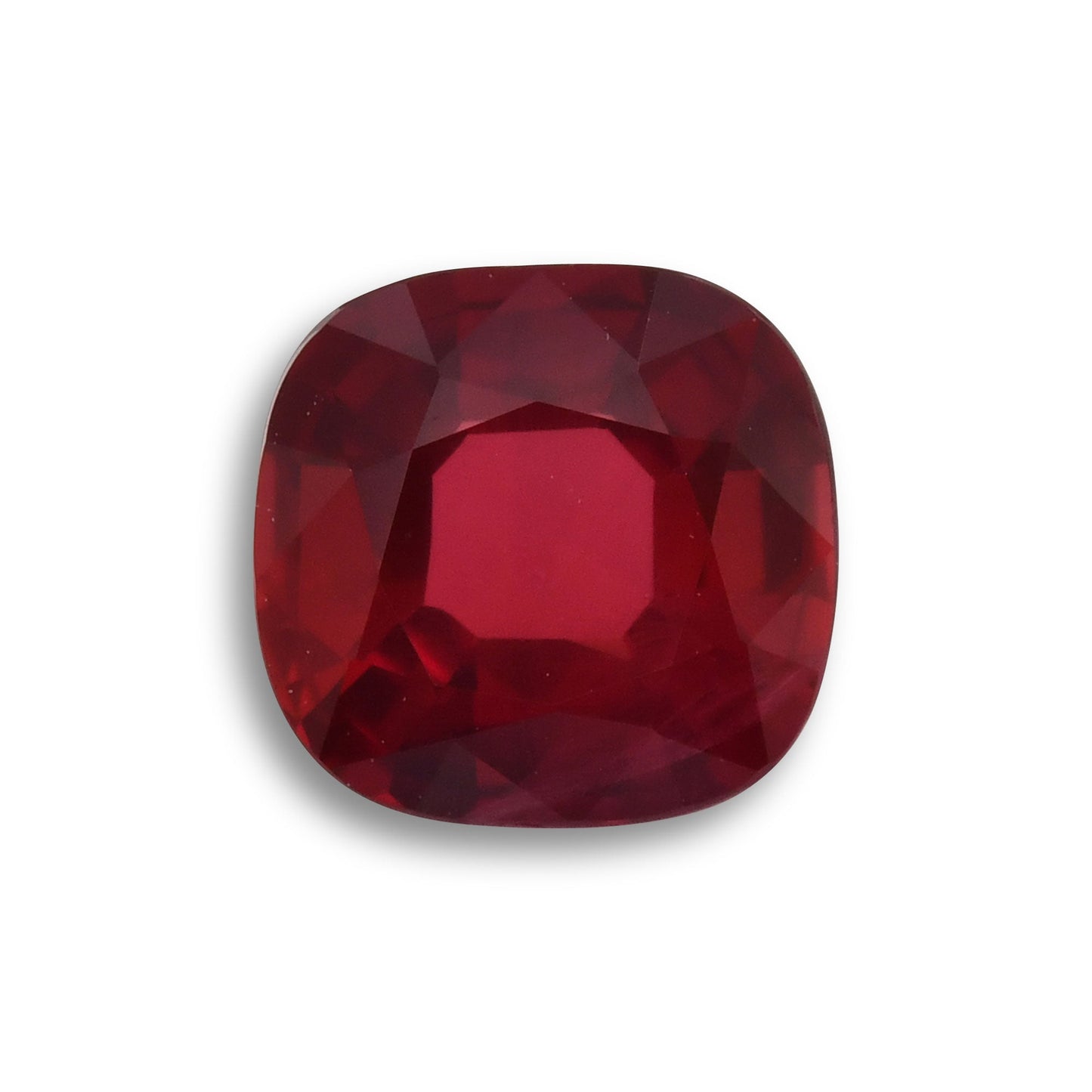 1.41 Carat Red MOZAMBIQUE Cushion Ruby CD