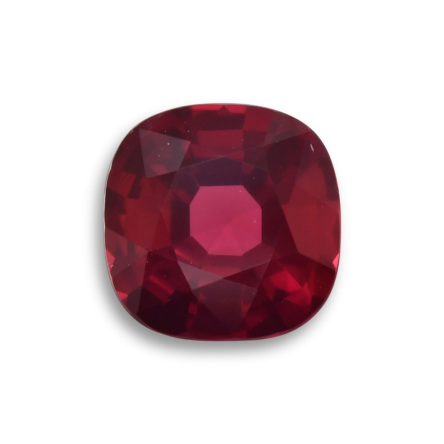 1.19 Carat Red MOZAMBIQUE Cushion Ruby CD