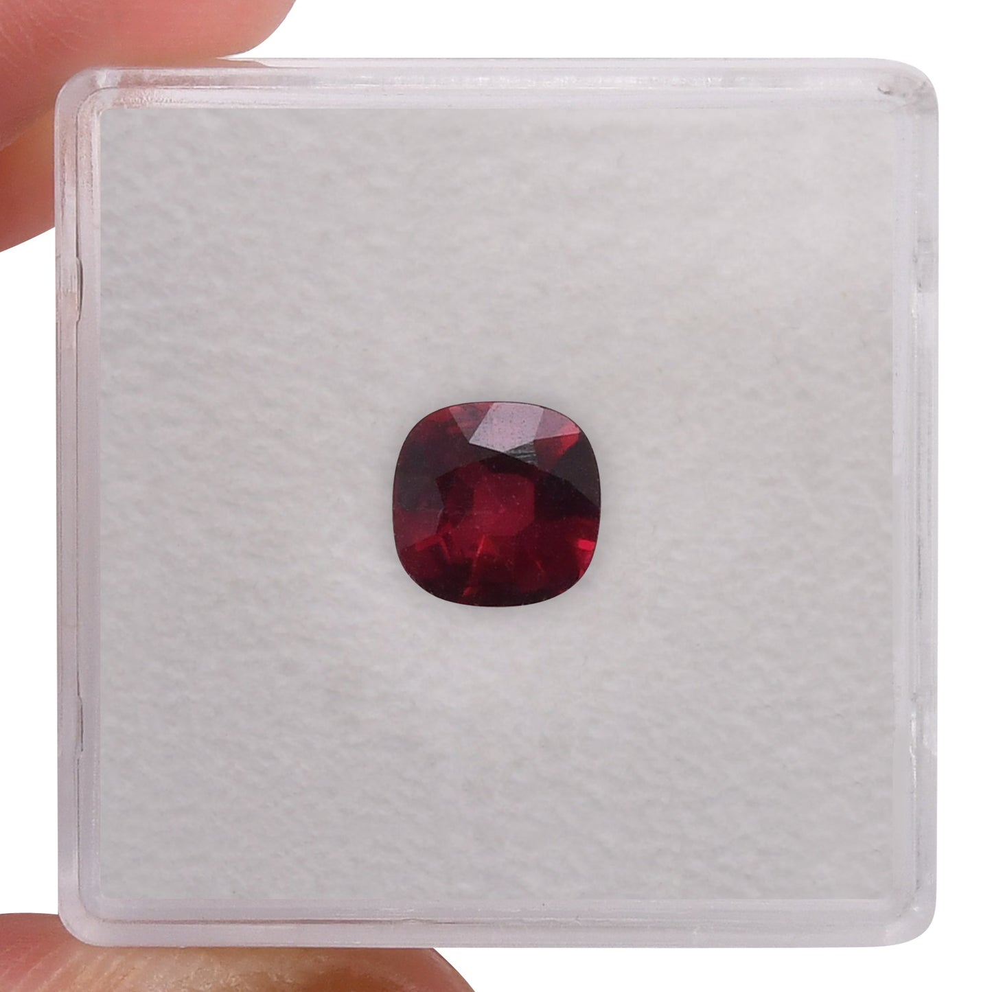 1.19 Carat Red MOZAMBIQUE Cushion Ruby CD