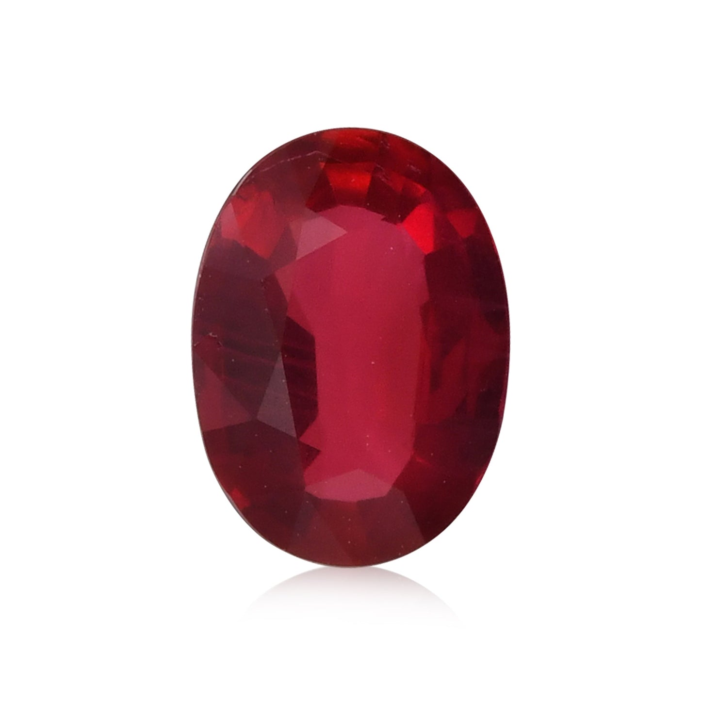 2.08 Carat Red MOZAMBIQUE Oval Ruby CD