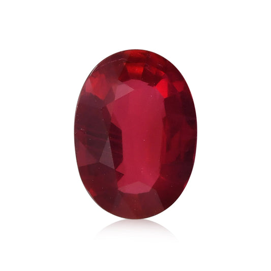 2.08 Carat Red MOZAMBIQUE Oval Ruby CD