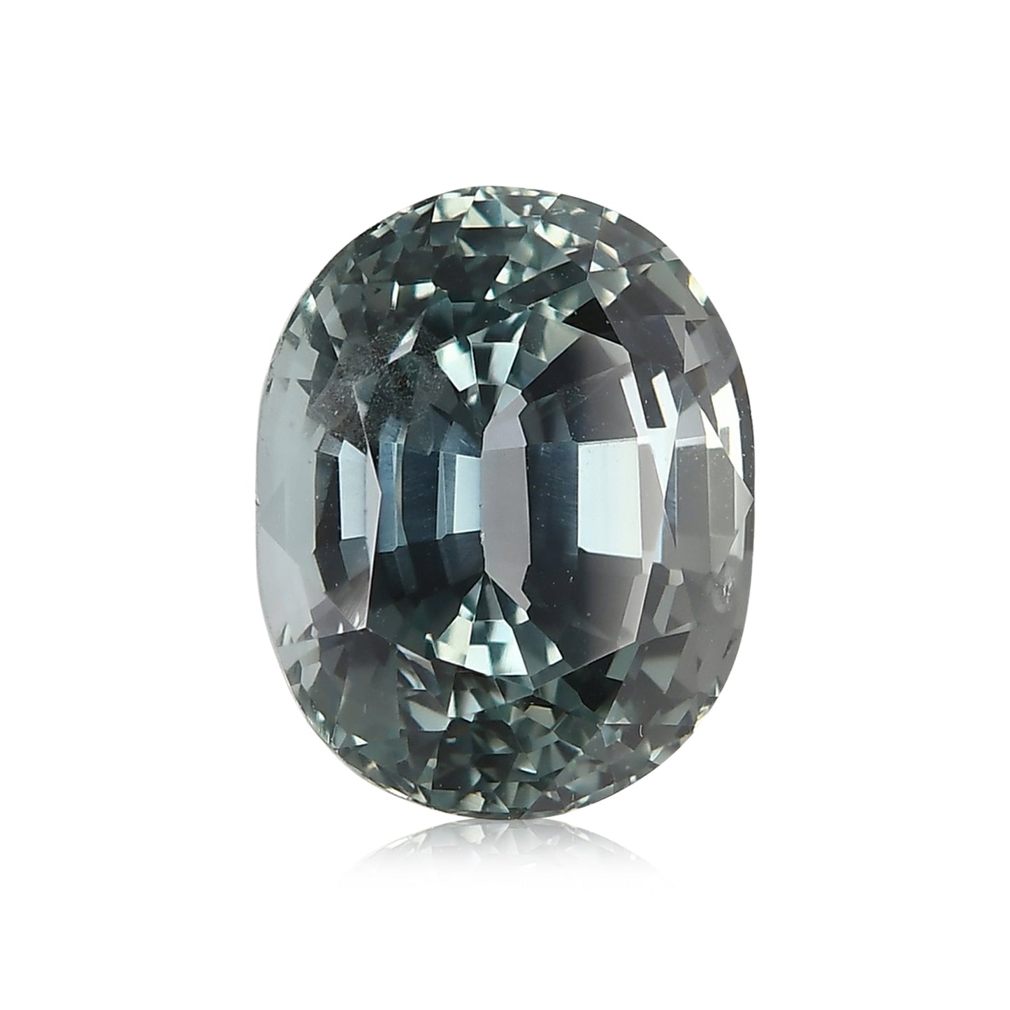 10,52 Karat blauer ovaler Saphir aus Sri Lanka (GRS)