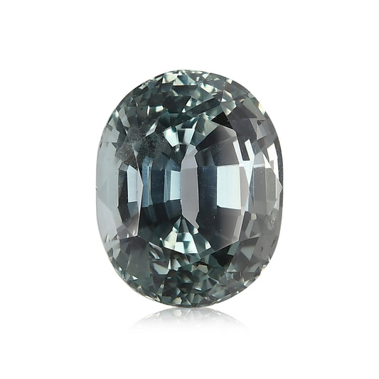 10,52 Karat blauer ovaler Saphir aus Sri Lanka (GRS)