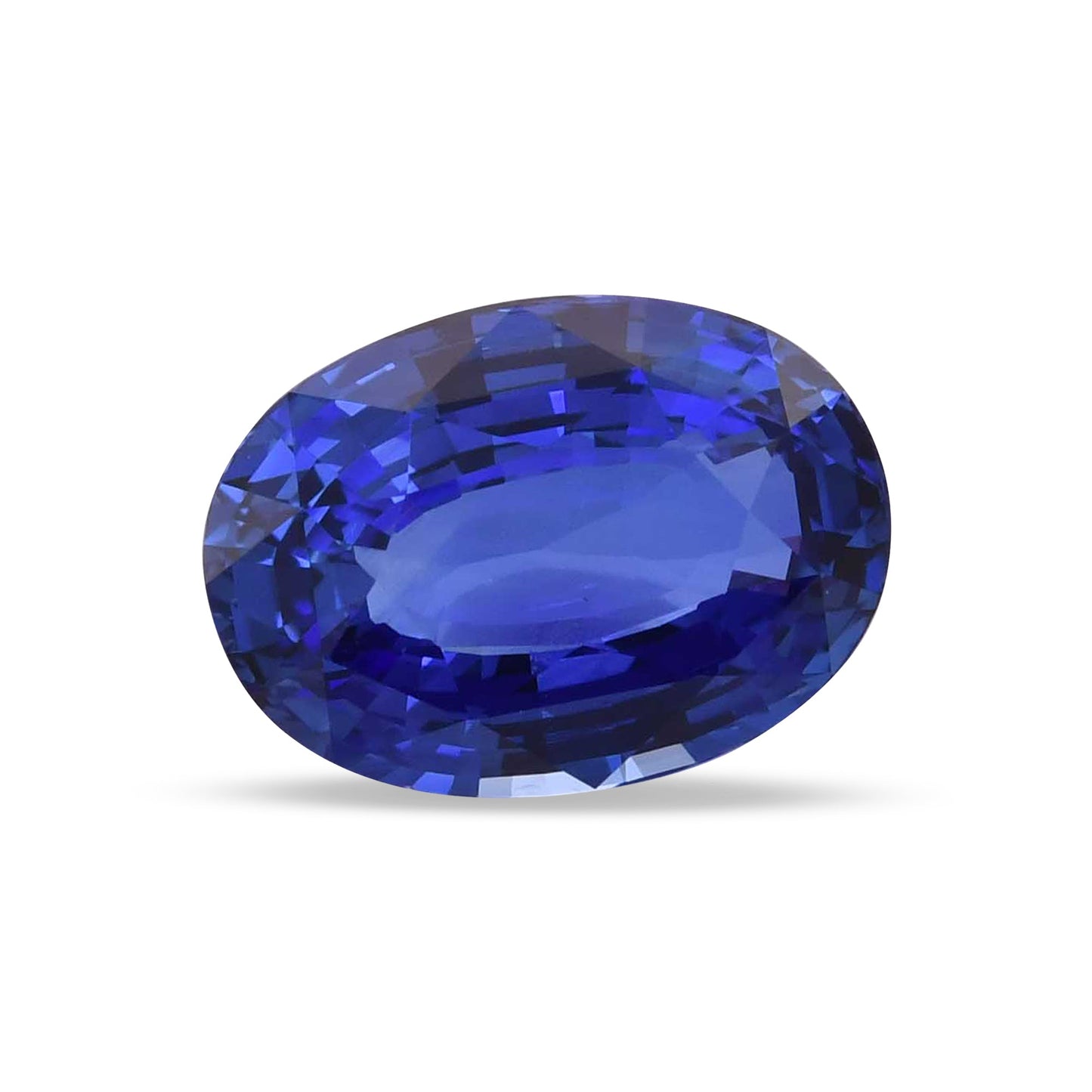 10,18 Karat blauer ovaler Saphir aus Sri Lanka (CD)