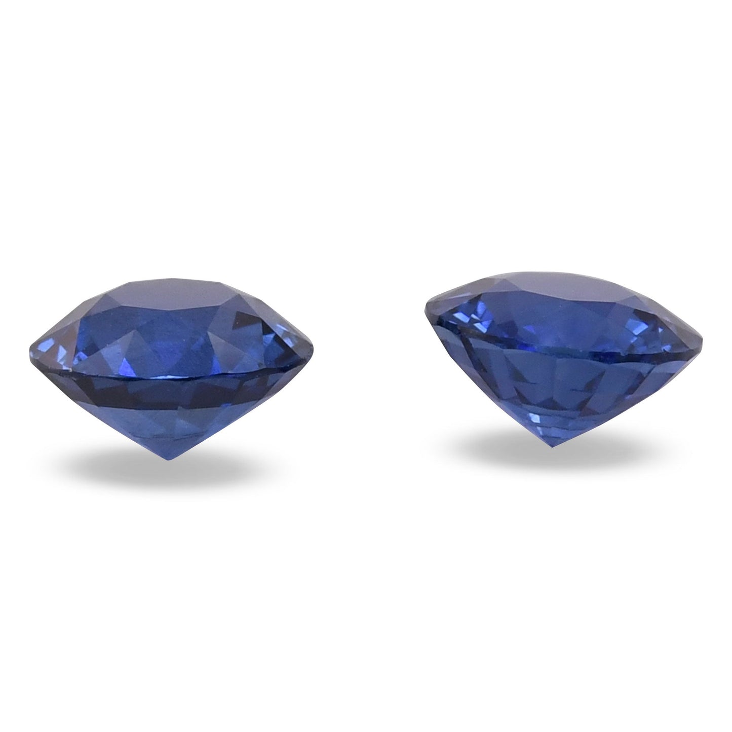 3,02 Karat blauer runder Saphir aus Sri Lanka