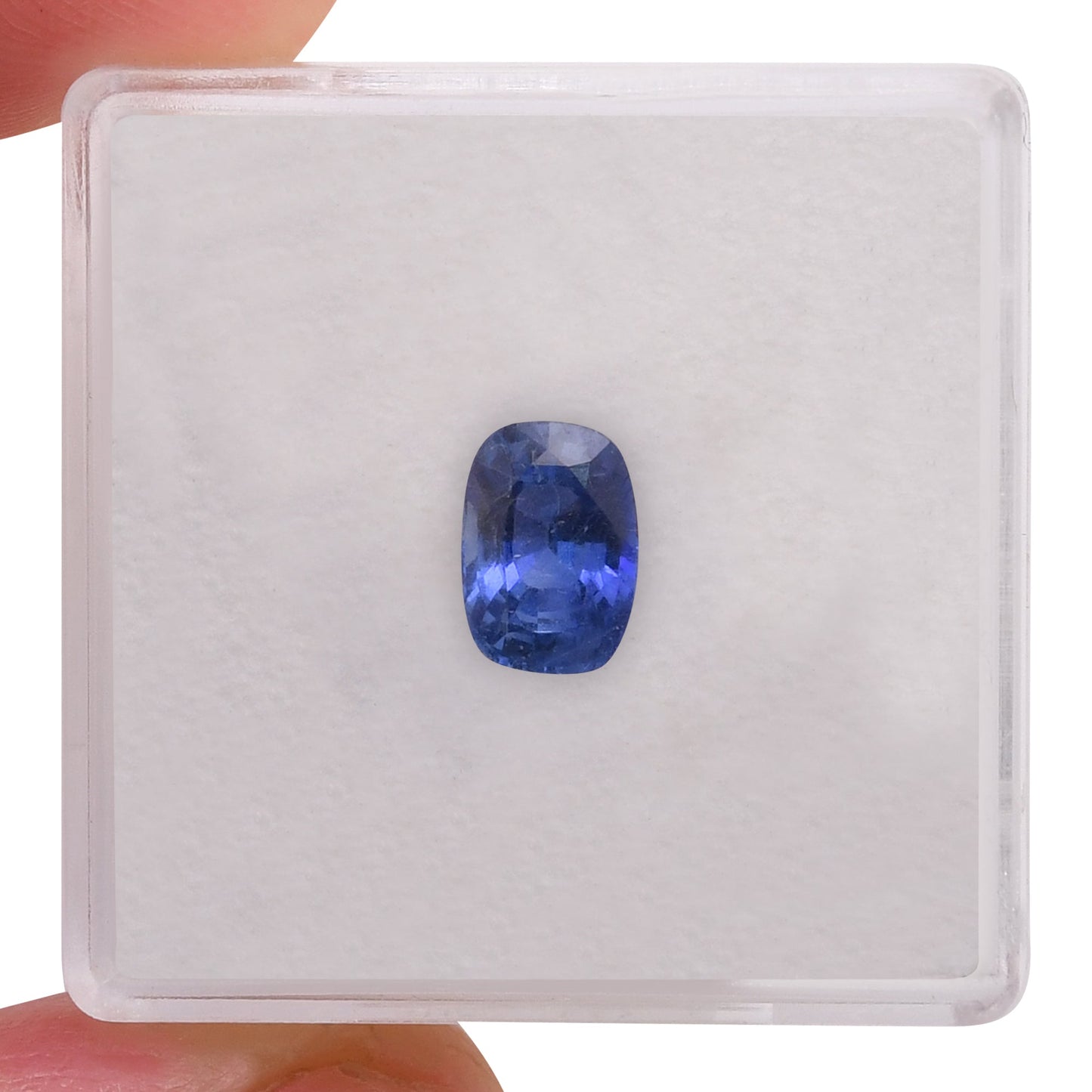 1.36 Carat Blue SRI LANKAN Cushion Sapphire GIA