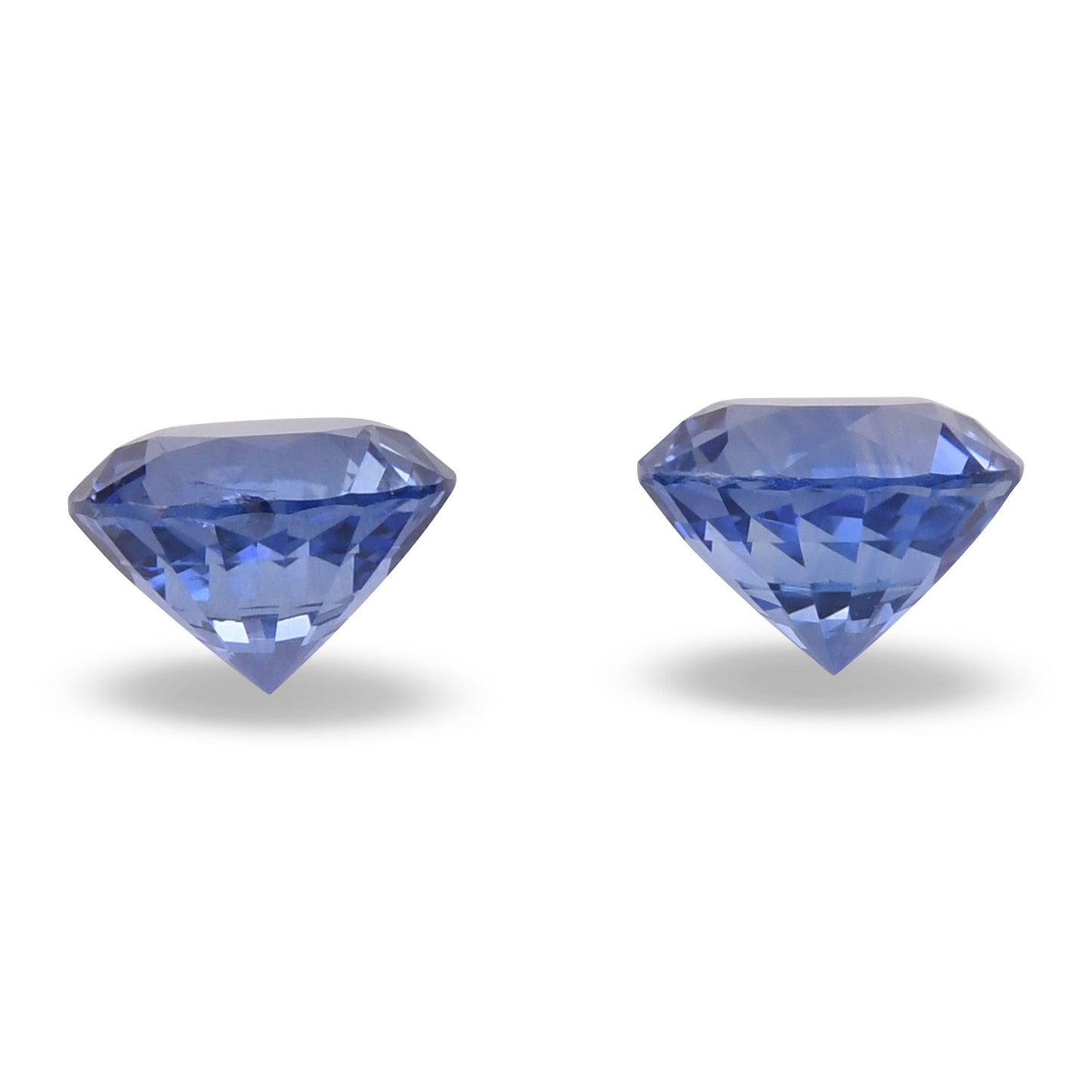 2,79 Karat blauer runder Saphir aus Sri Lanka