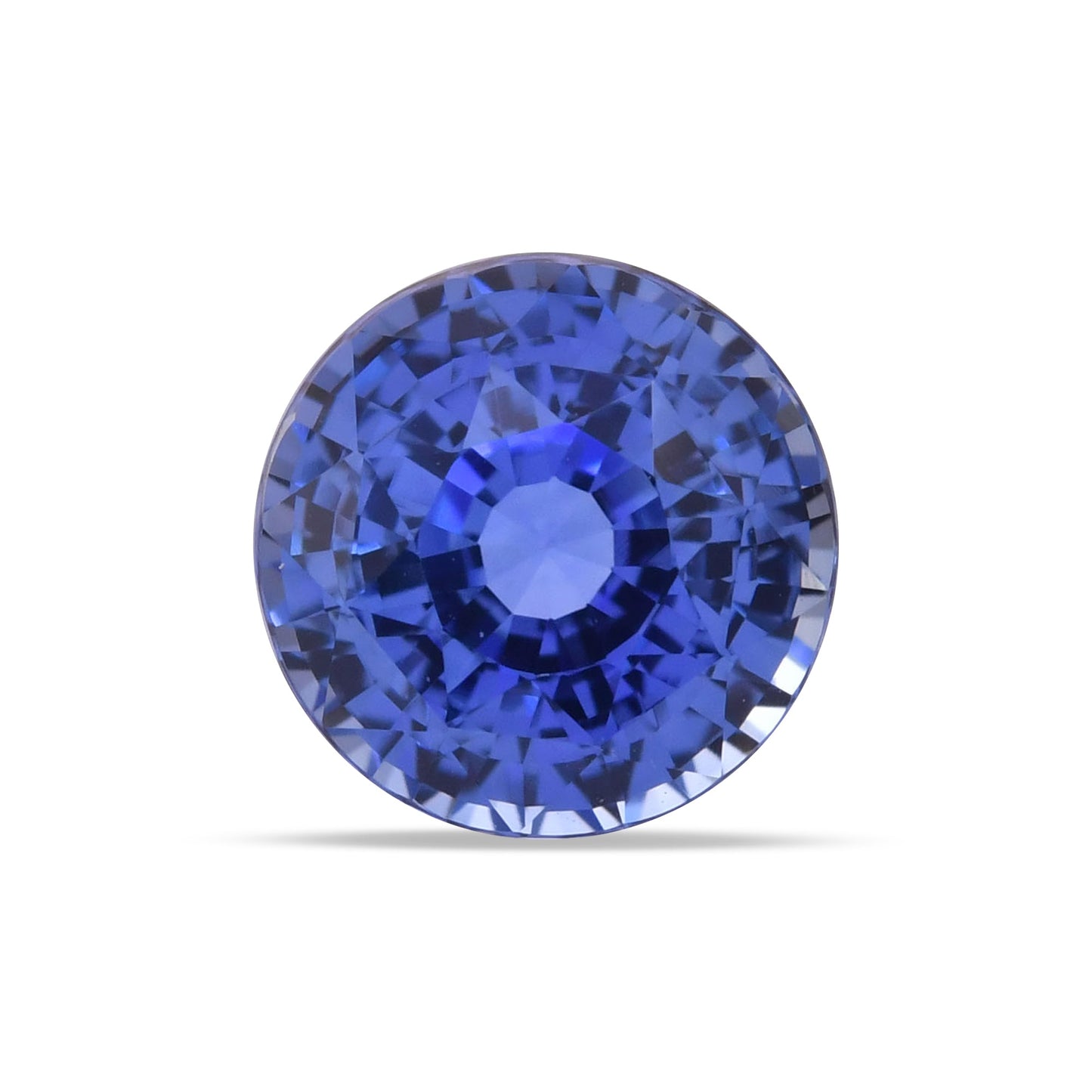 3,61 Karat blauer runder Saphir aus Sri Lanka (CD)