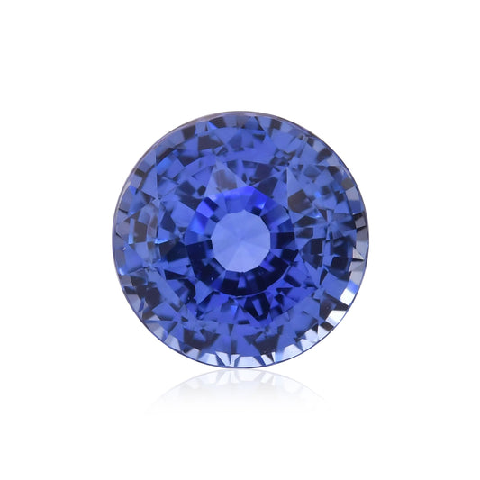 3,61 Karat blauer runder Saphir aus Sri Lanka (CD)