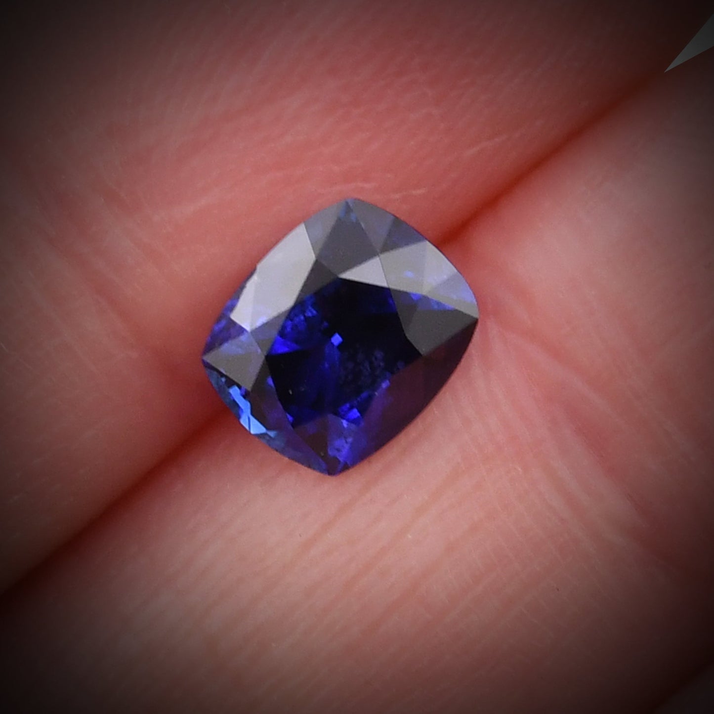 1.95 Carat Blue SRI LANKAN Cushion Sapphire
