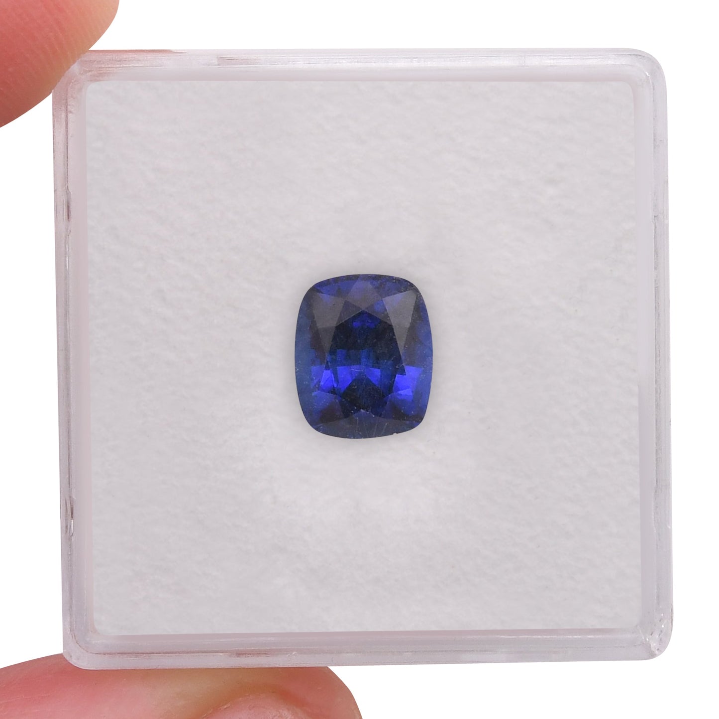 1.95 Carat Blue SRI LANKAN Cushion Sapphire