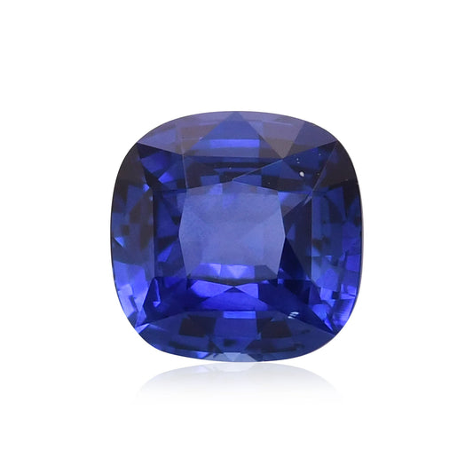 1.58 Carat Blue SRI LANKAN Cushion Sapphire