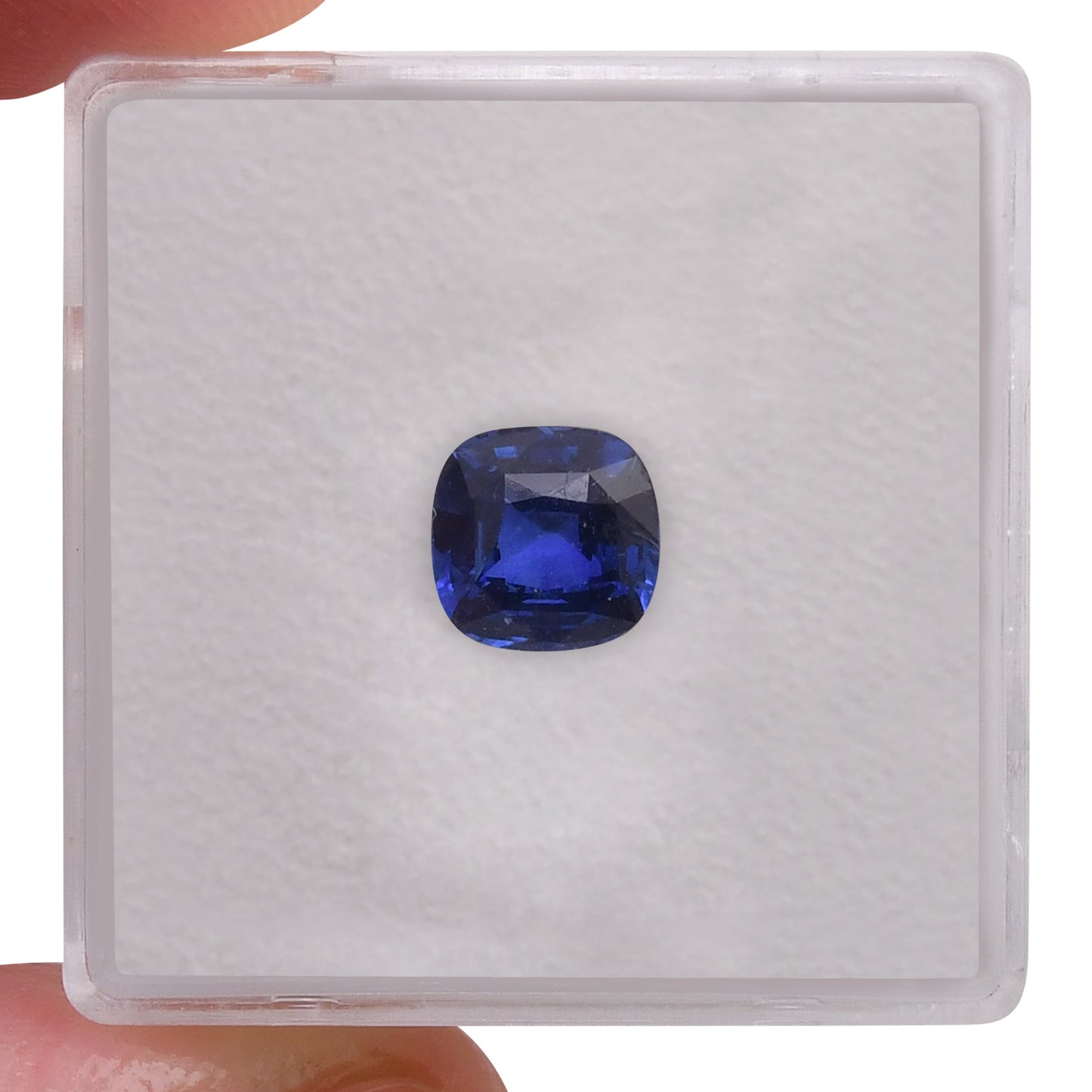 1,58 Karat blauer Kissen-Saphir aus Sri Lanka