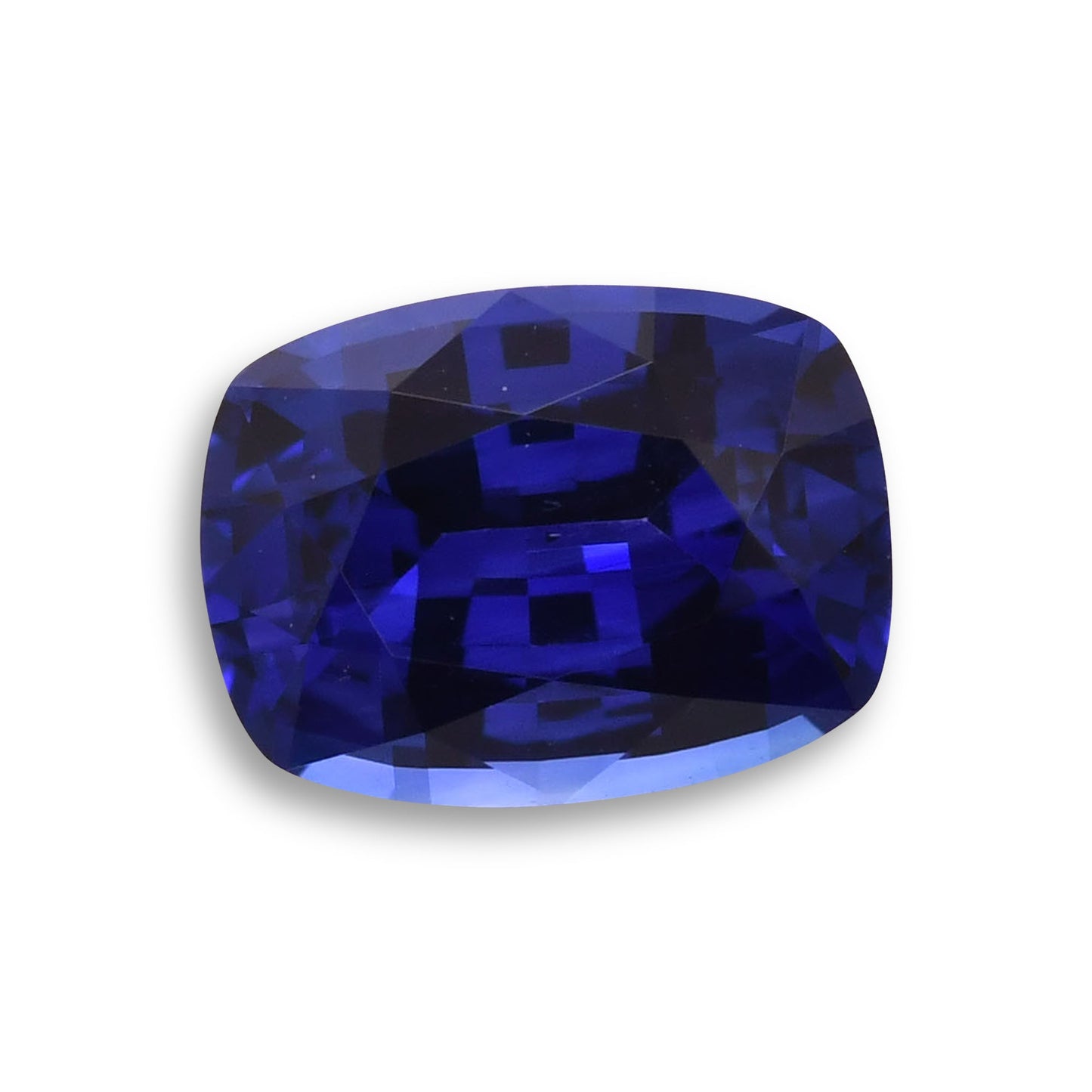 1.67 Carat Blue SRI LANKAN Cushion Sapphire