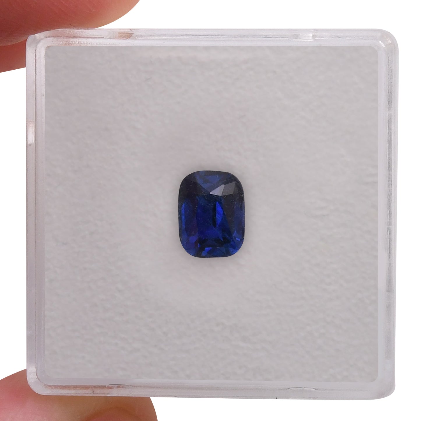 1,26 Karat blauer Kissen-Saphir aus Sri Lanka