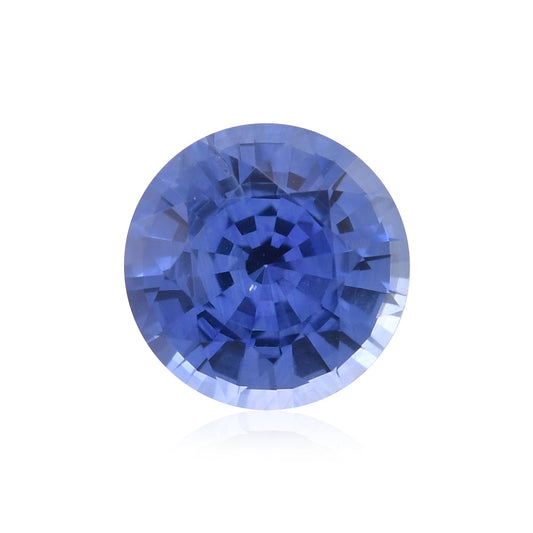 1,60 Karat blauer runder Saphir aus Sri Lanka